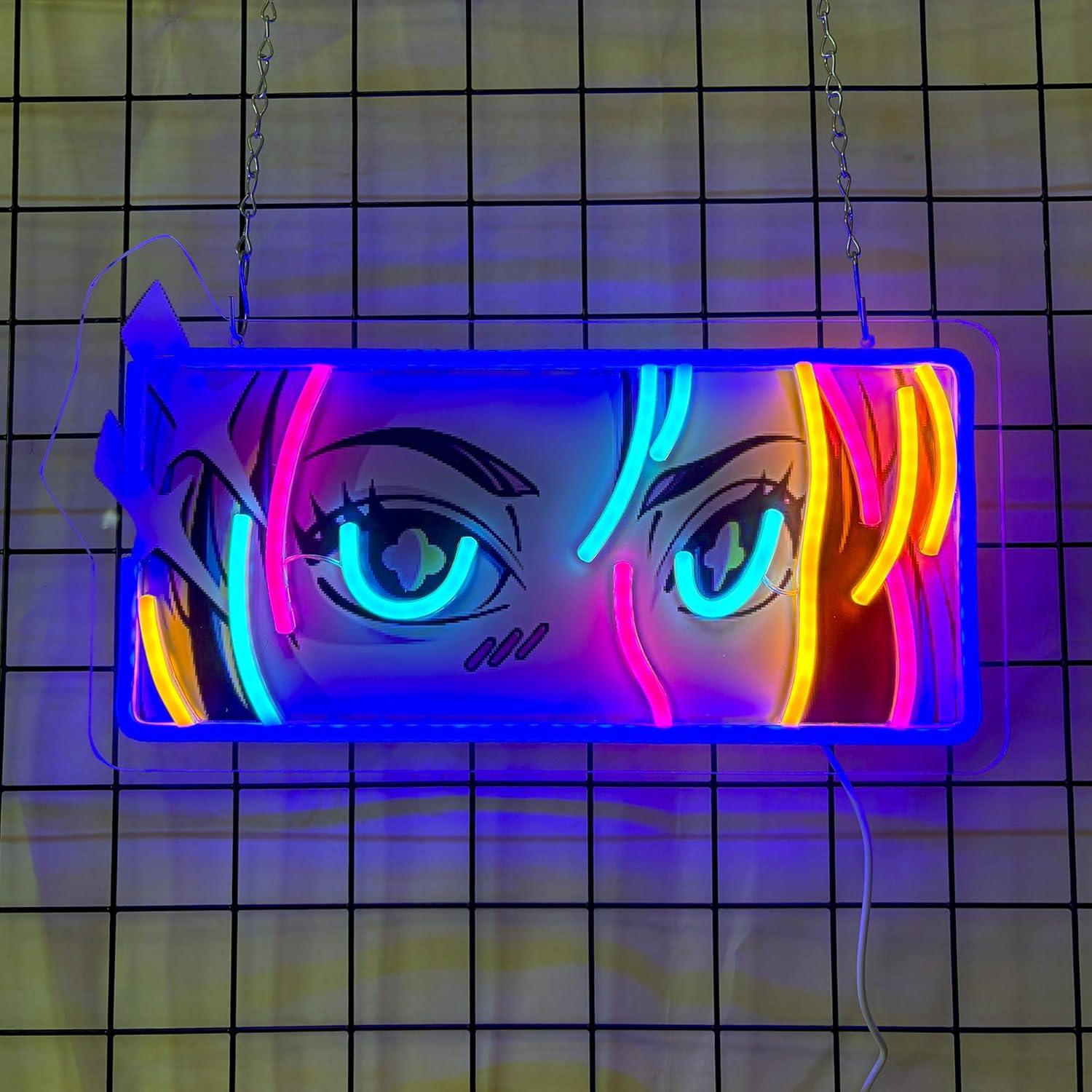 Passionate Eyes Neon Sign USB  - огляд і ціна Wall Decor Lighting