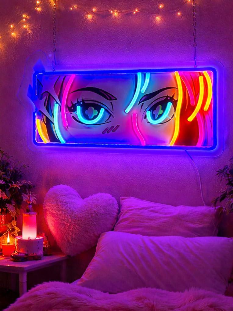 Passionate Eyes Neon Sign USB  - огляд і ціна Wall Decor Lighting