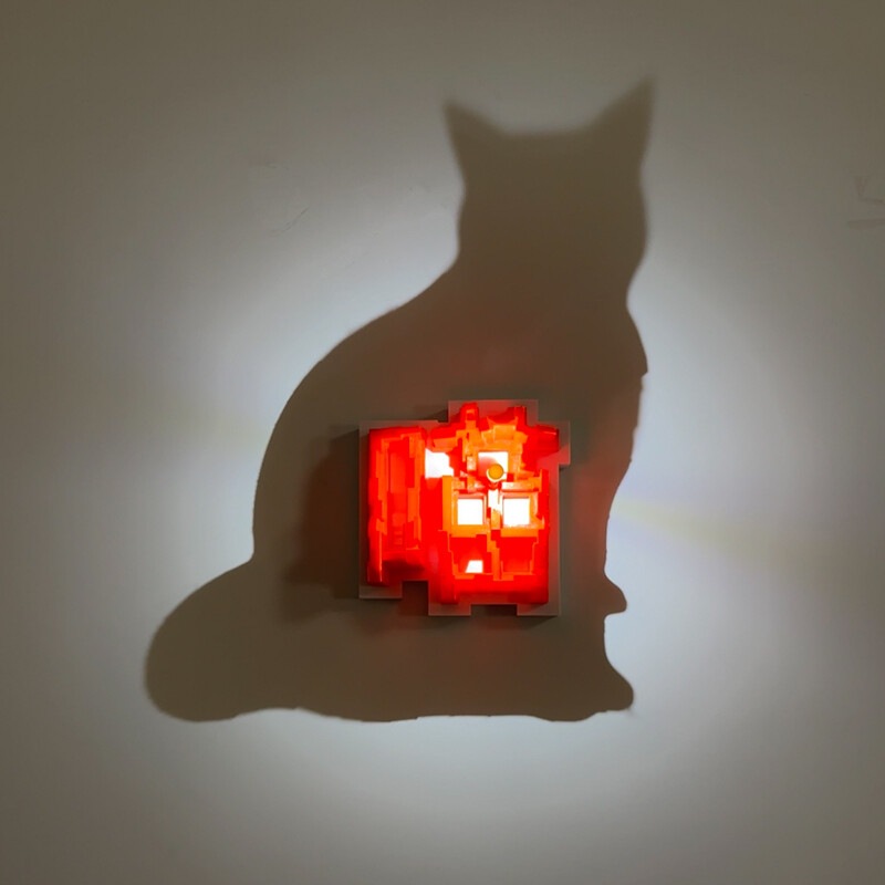 Dropshipping 3D Light Shadow N - огляд і ціна Wall Decor Lighting