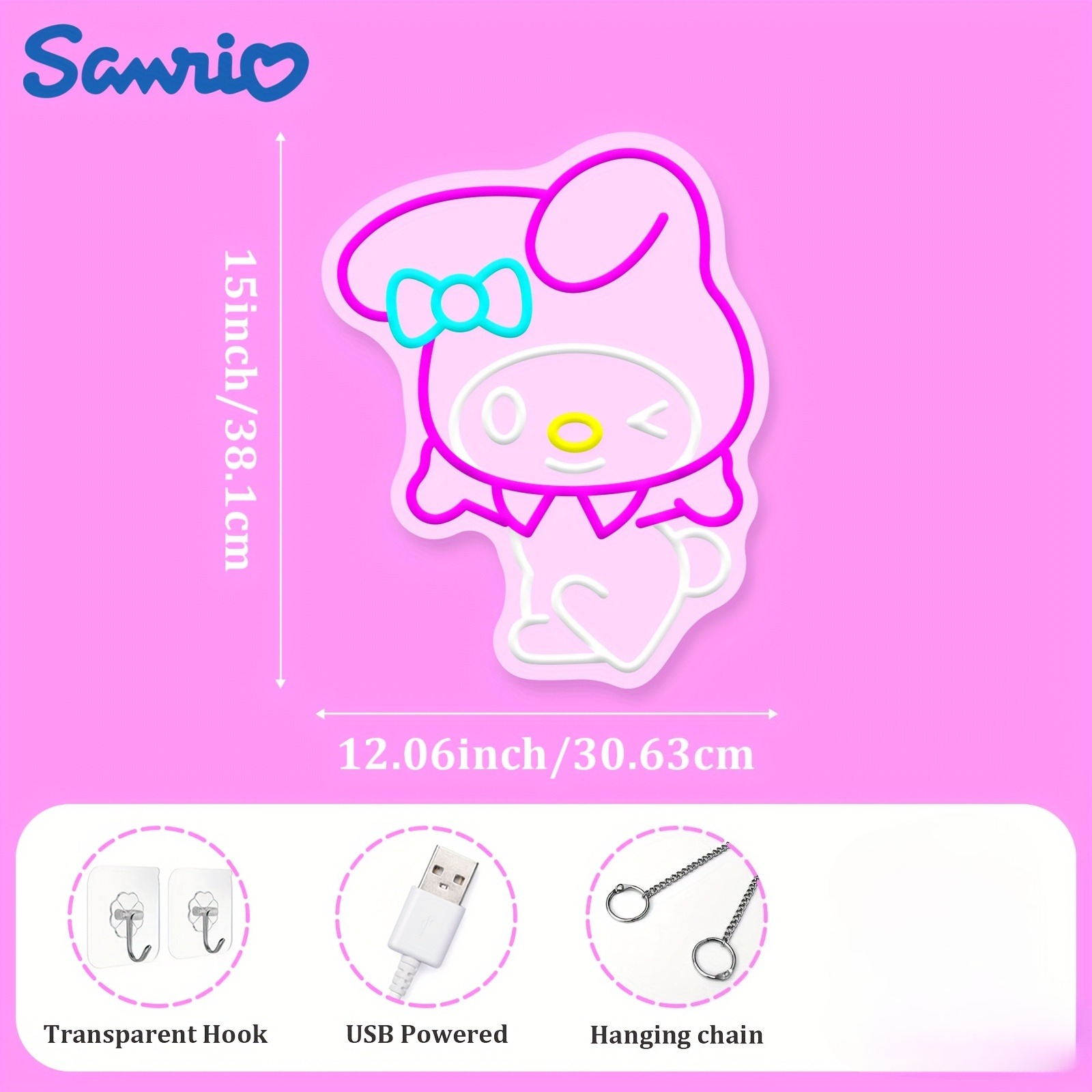 My Melody Neon Sign for Wall D - огляд і ціна Bedroom Lighting Decor Ideas