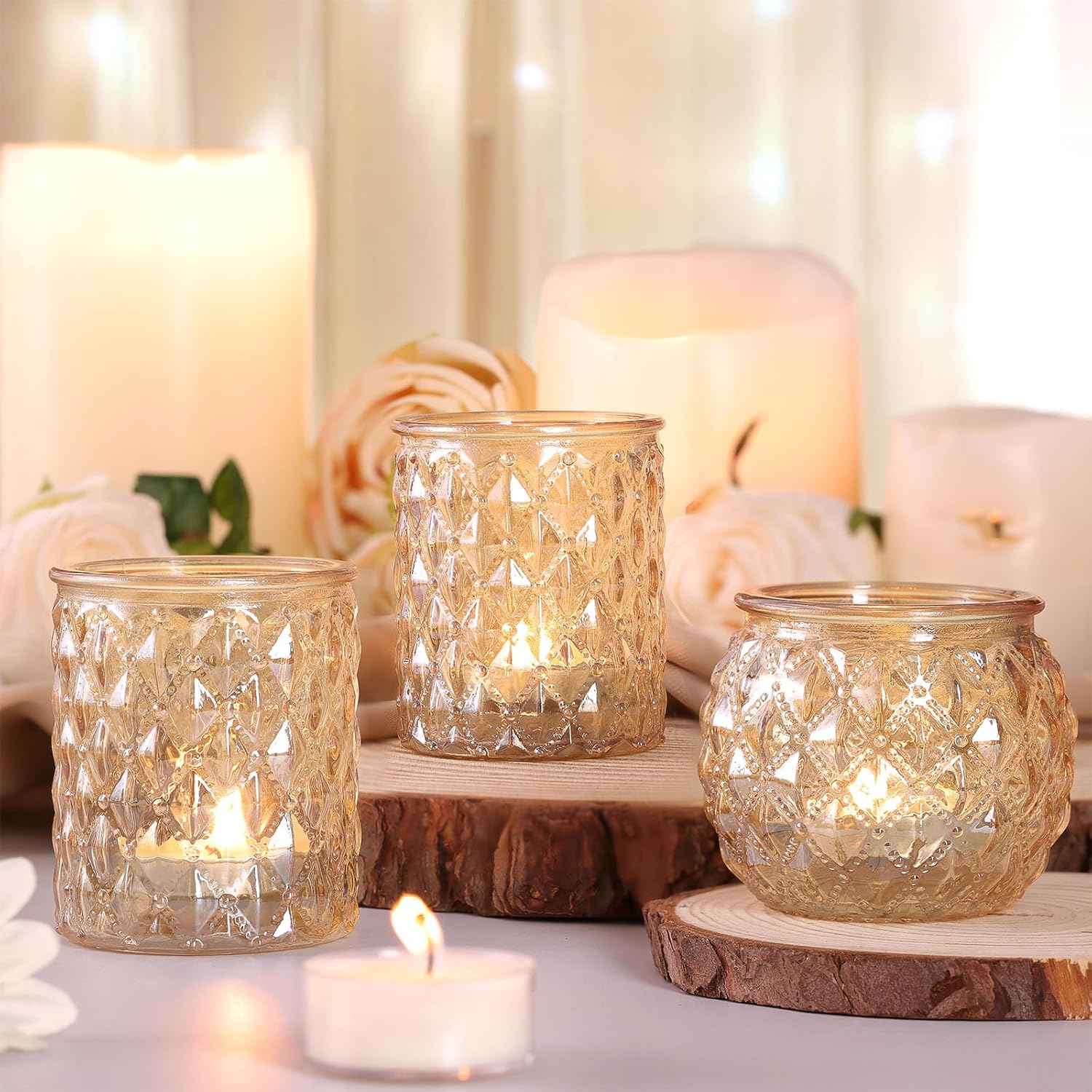 Gold Votive Candle Holders for - огляд і ціна Lighting Home Decor Products