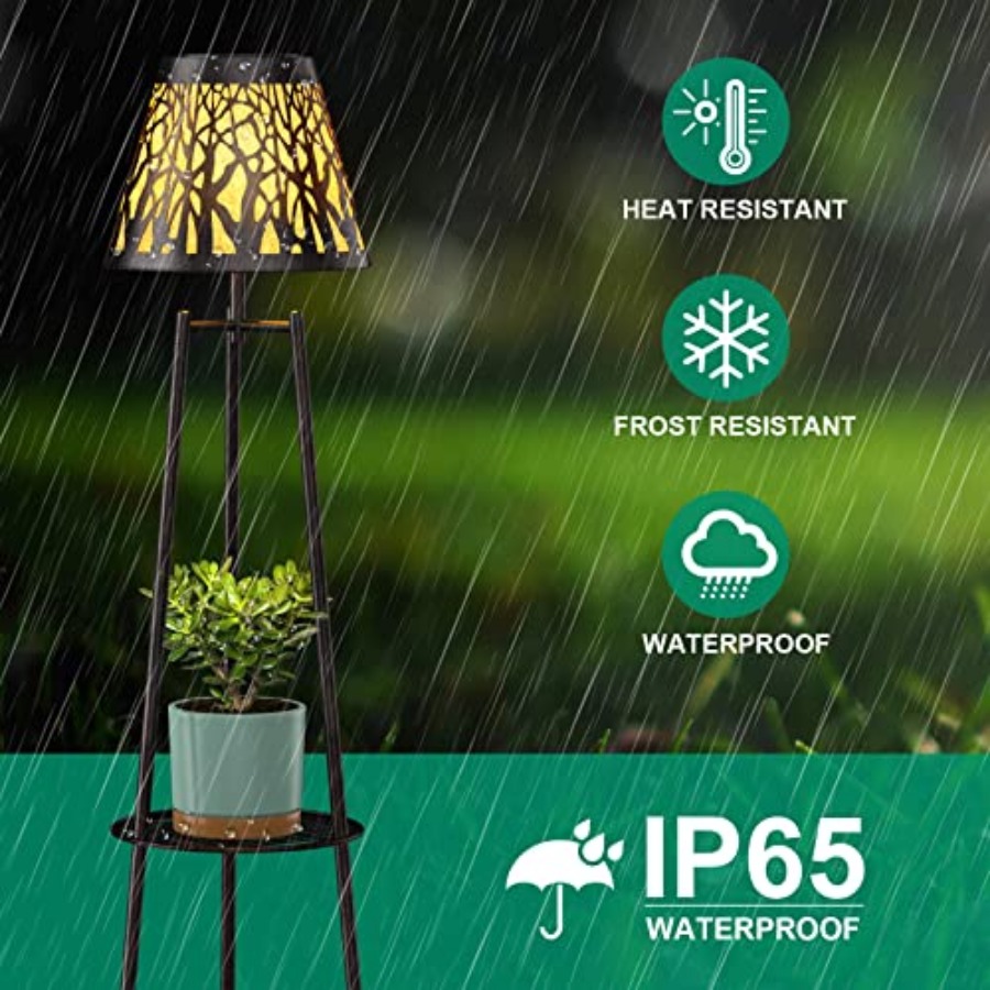 2 Pack Outdoor Solar Floor Lam - огляд і ціна Decor Lighting Pack