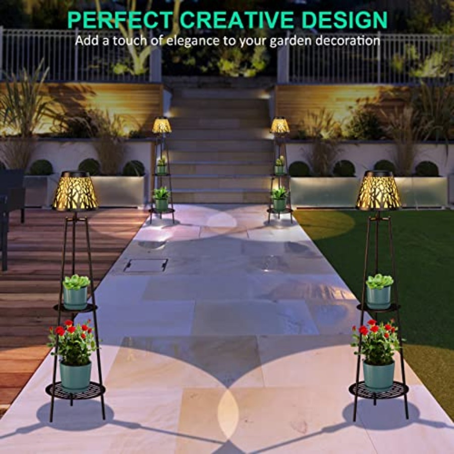 2 Pack Outdoor Solar Floor Lam - огляд і ціна Decor Lighting Pack