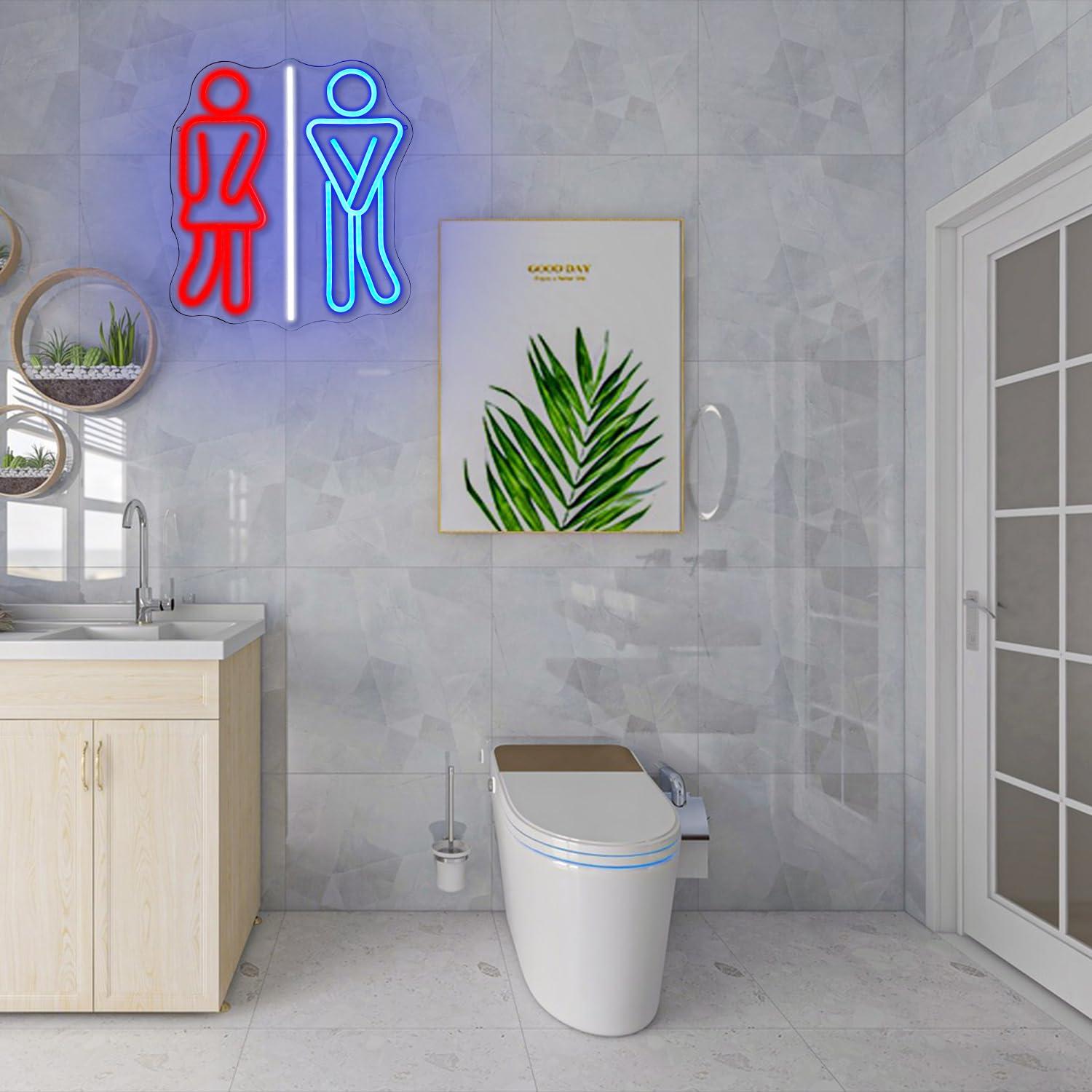 Restroom Neon Signs Toilets US - огляд і ціна Wall Decor Lighting