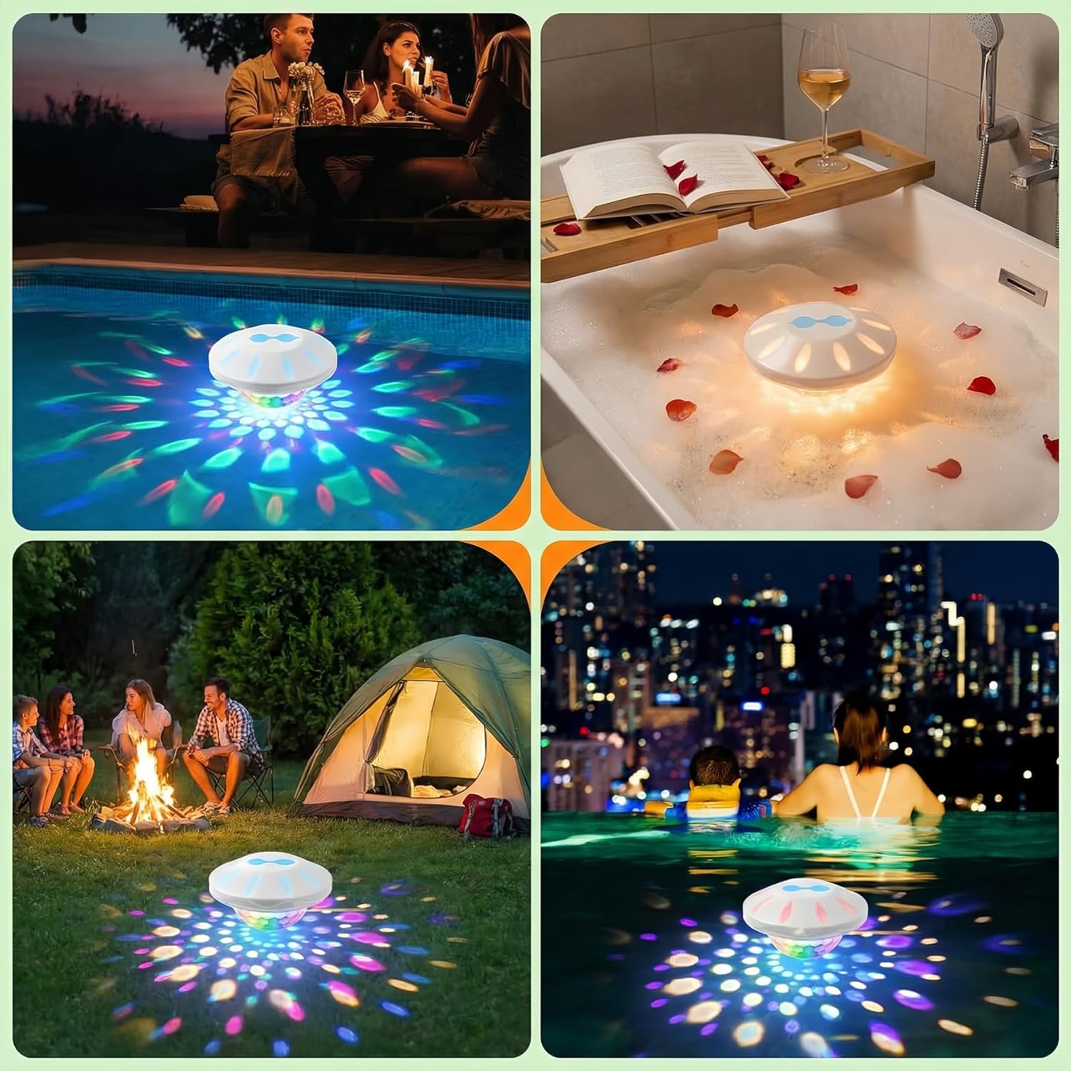 4-Pack 4000mAh Color-Changing  - огляд і ціна Decor Lighting Pack