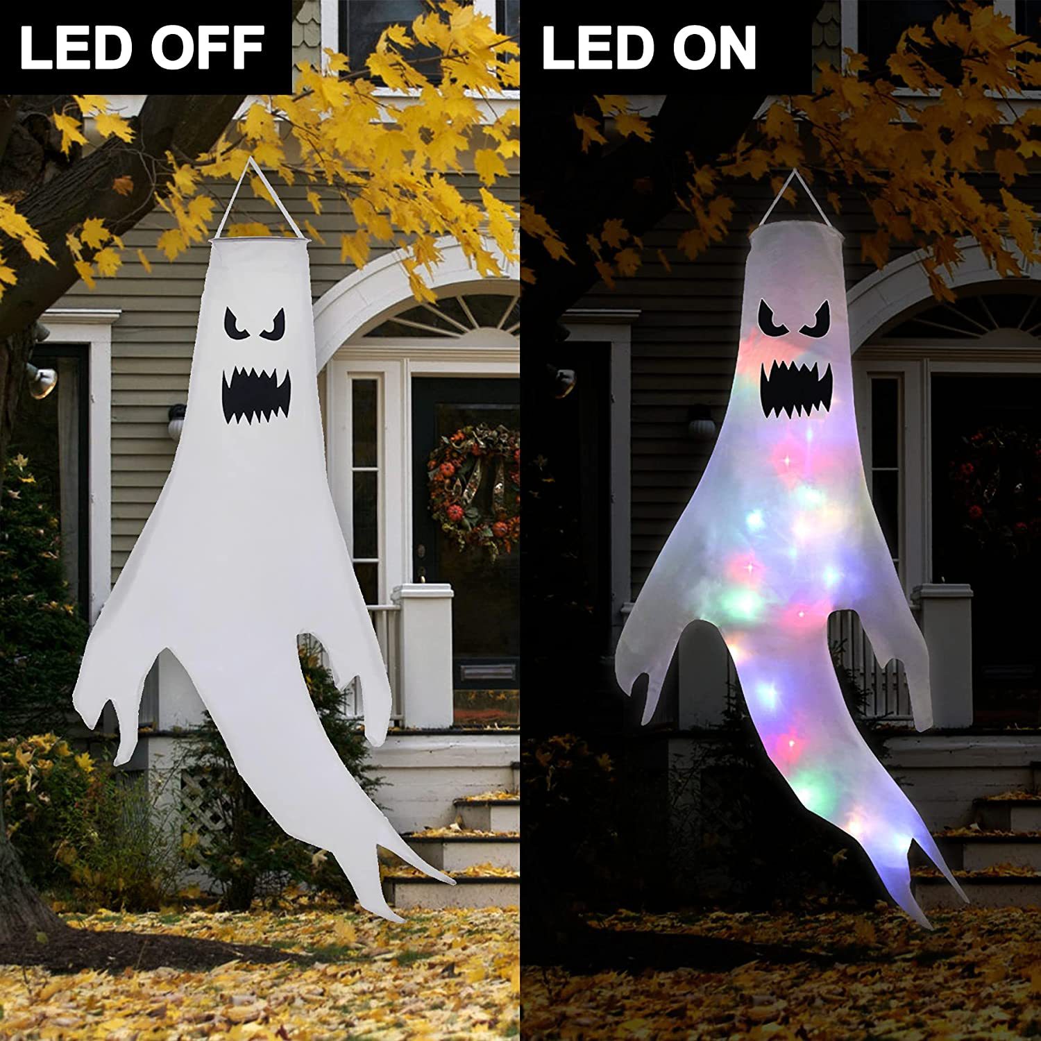 Halloween Outdoor Ghost pendan - огляд і ціна Outdoor Lighting Wedding Decor