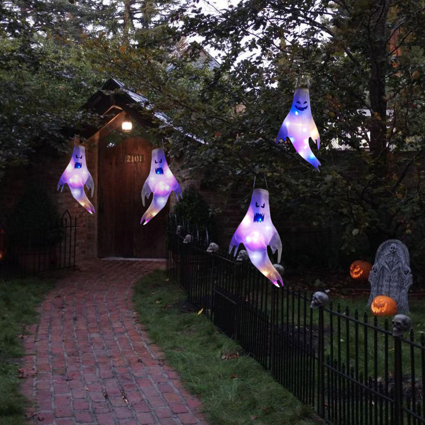 Halloween Outdoor Ghost pendan - огляд і ціна Outdoor Lighting Wedding Decor