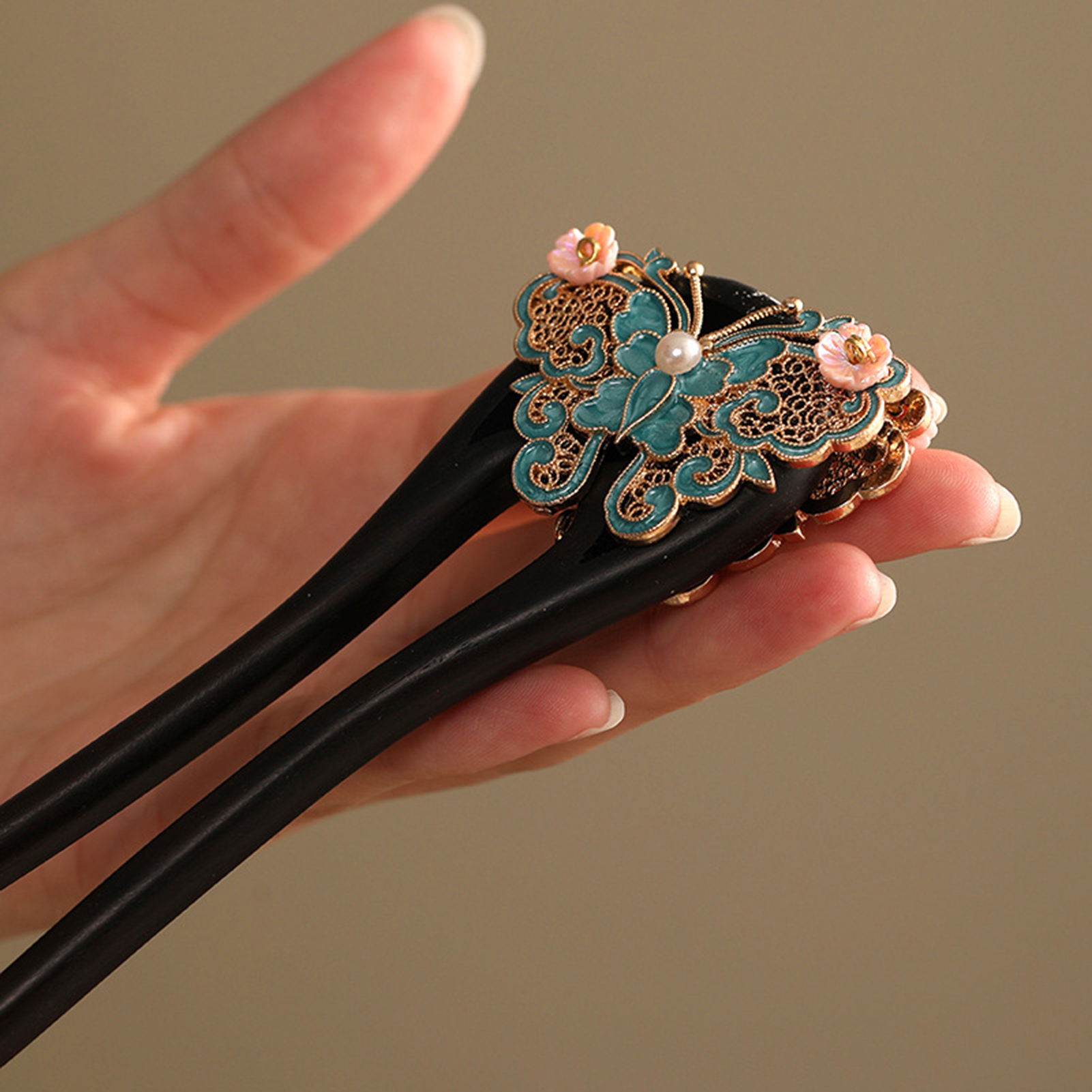 U Shape Chinese Style Hairpin  - огляд і ціна Vintage Lighting Decor