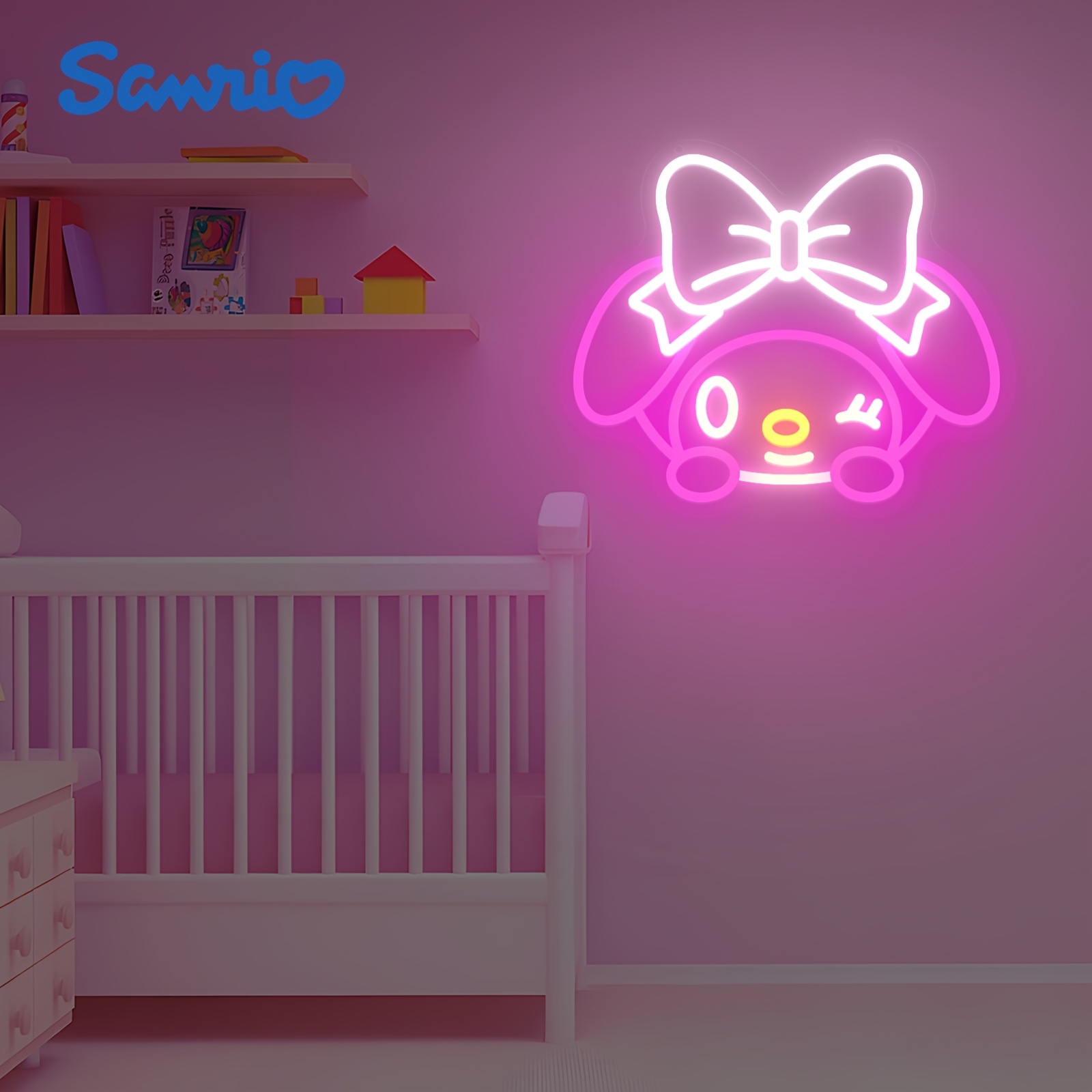 My Melody Neon Sign with Big B - огляд і ціна Bedroom Lighting Decor Ideas
