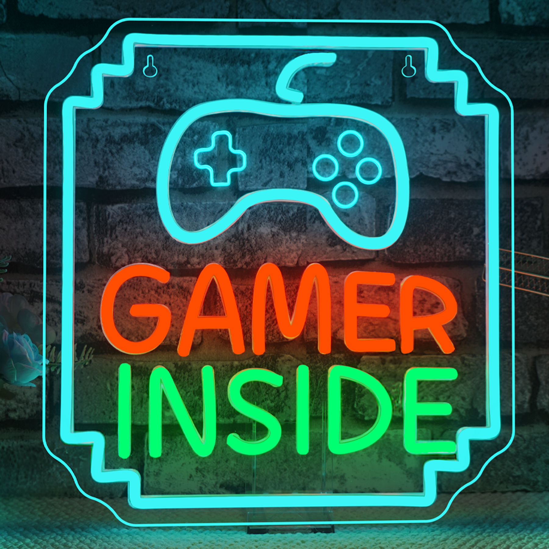Gamer Inside Neon Sign Dimmabl - огляд і ціна Bedroom Lighting Decor Ideas