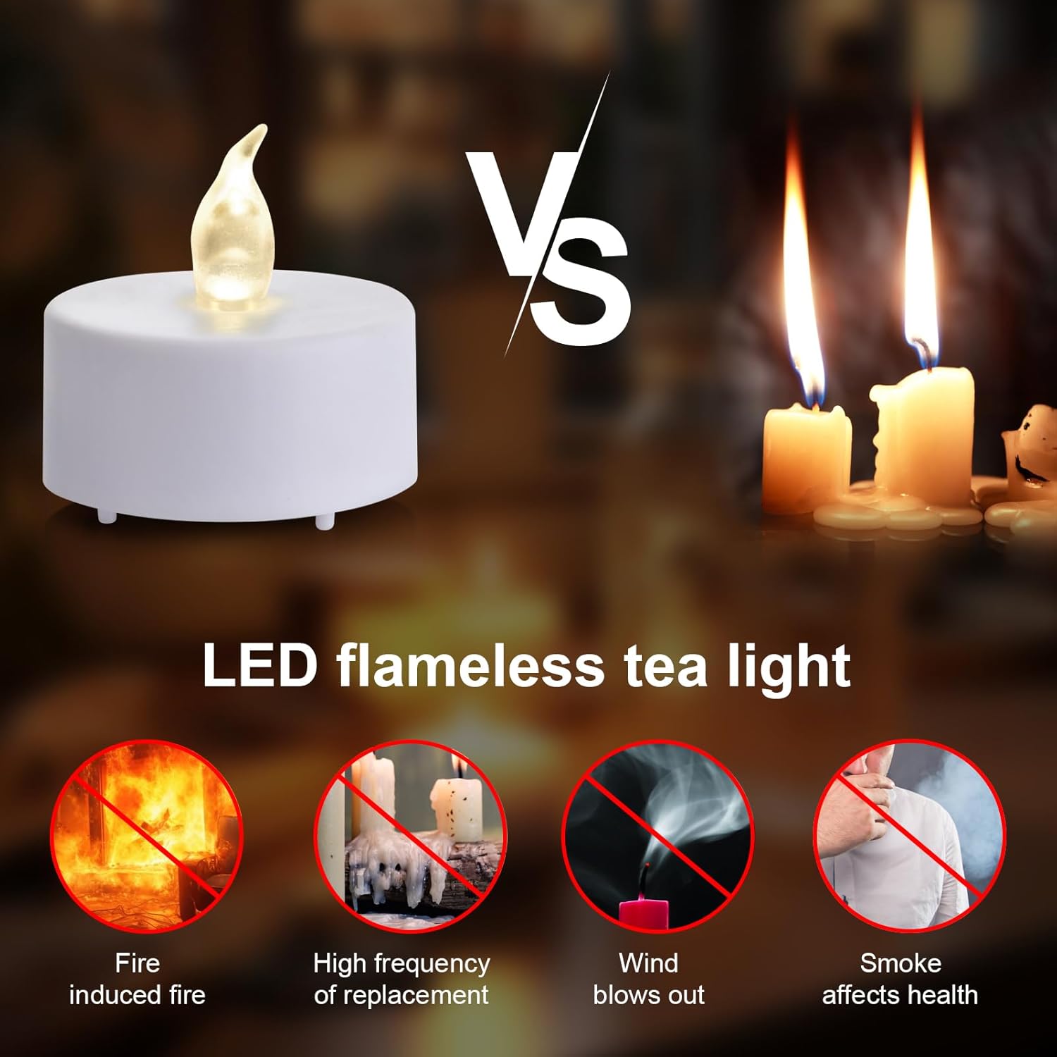 12 Pack Remote LED Tea Lights, - огляд і ціна Decor Lighting Pack
