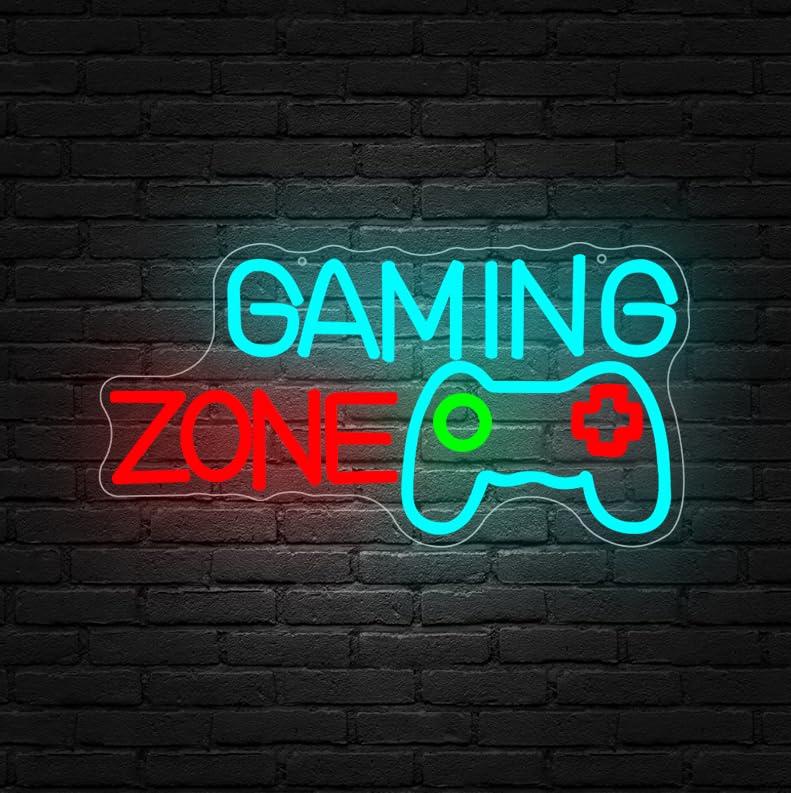 Gaming Zone Neon Sign Dimmable - огляд і ціна Wall Decor Lighting