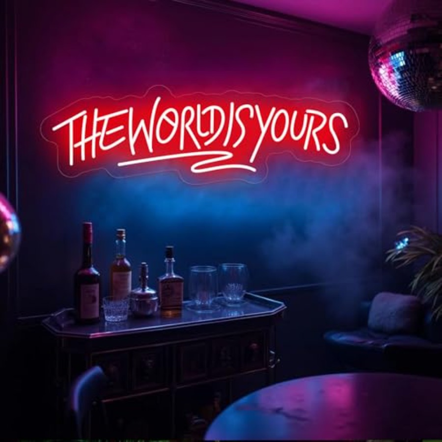 The World Is Yours Neon Sign f - огляд і ціна Lighting Decor For Wedding