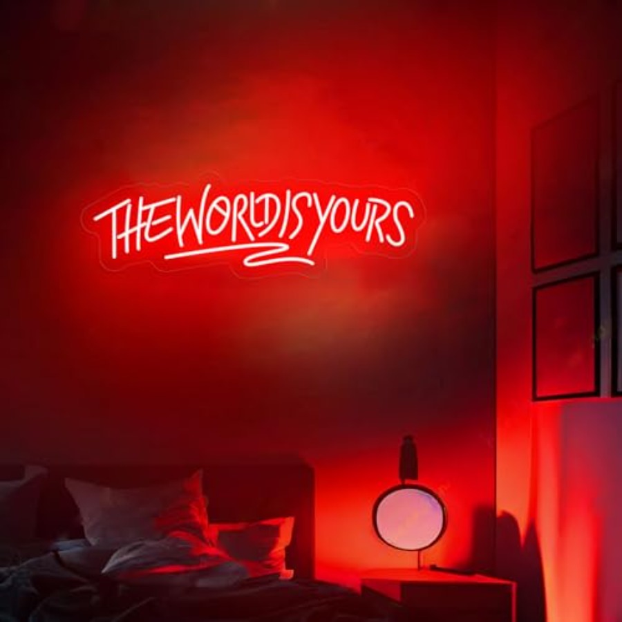 The World Is Yours Neon Sign f - огляд і ціна Lighting Decor For Wedding