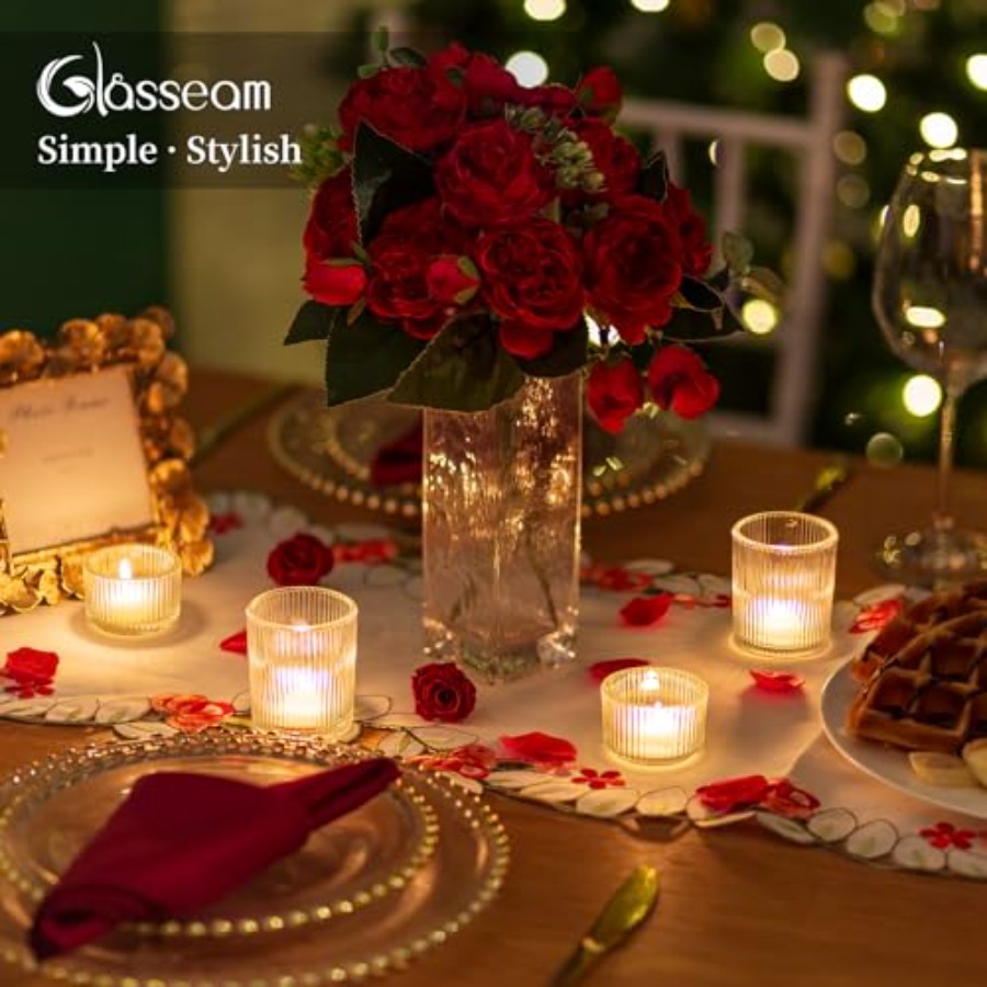 Clear Glass Votive Candle Hold - огляд і ціна Vintage Lighting Decor