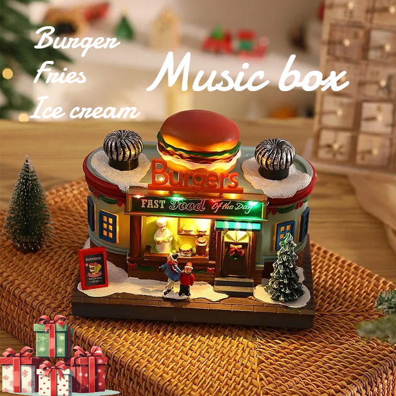 Christmas Light Up Music Box D - огляд і ціна Lighting Decoration Ideas For Home