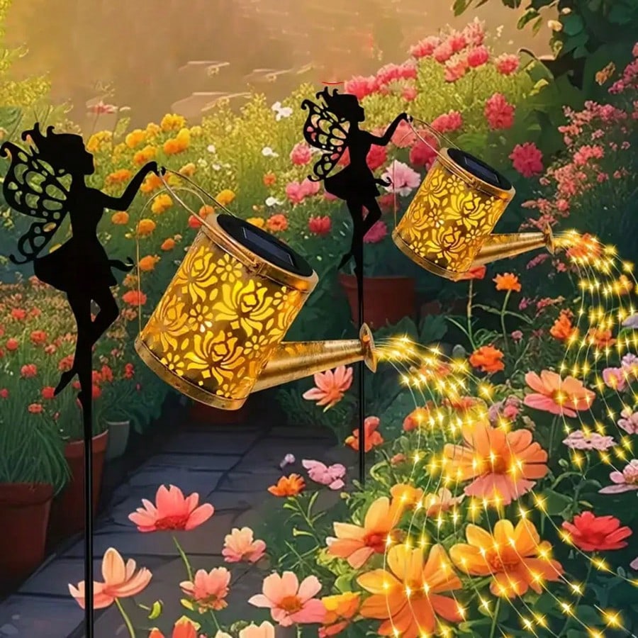 1 PC Solar Outdoor Fairy Water - огляд і ціна Vintage Lighting Decor